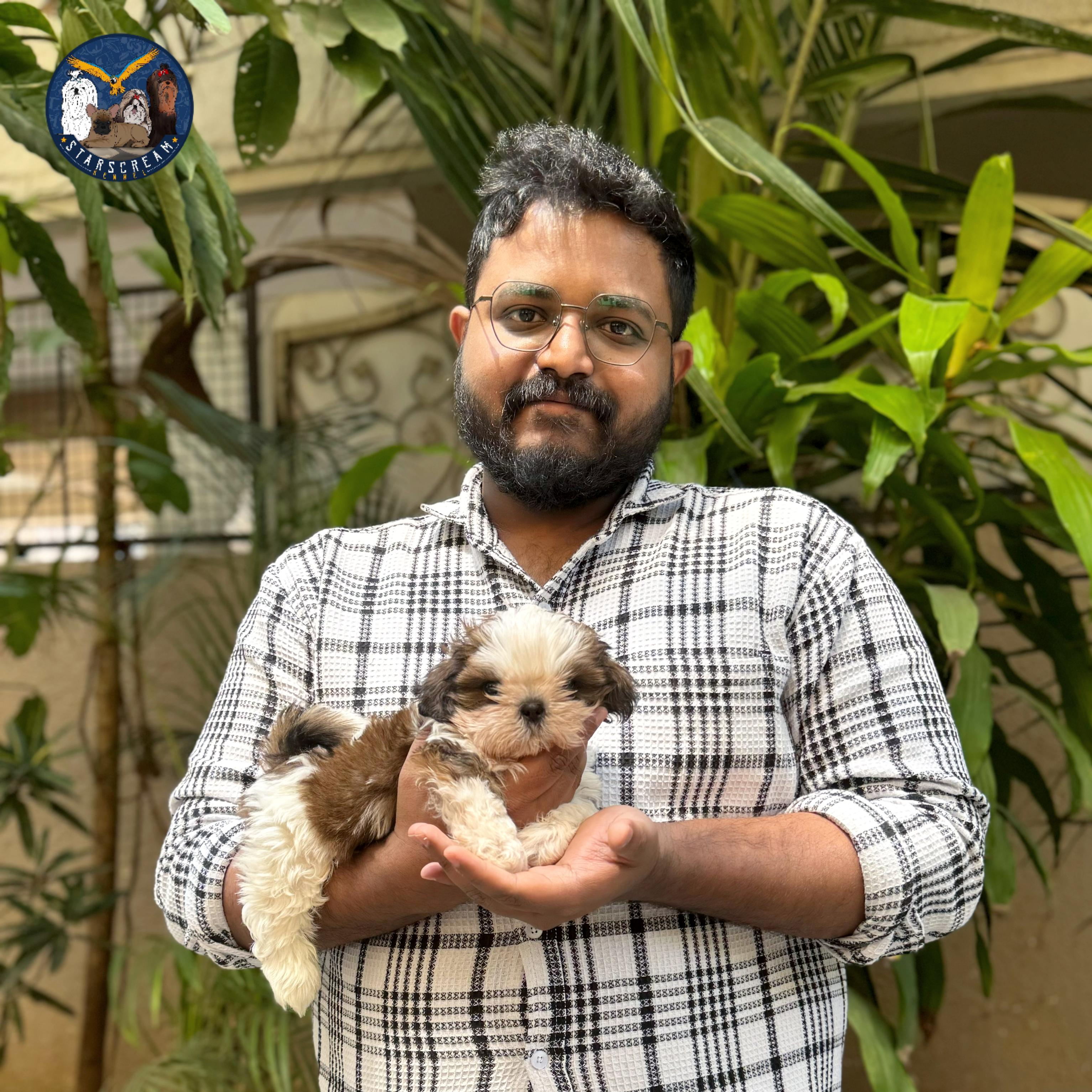 Happy Starscream's Kennel client from Bangalore